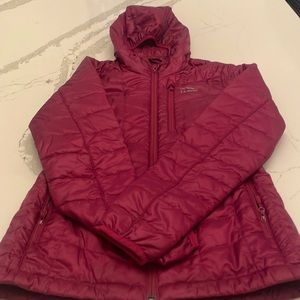 LL Bean hooded jacket, XXS, great color, discounted shipping! EUC!